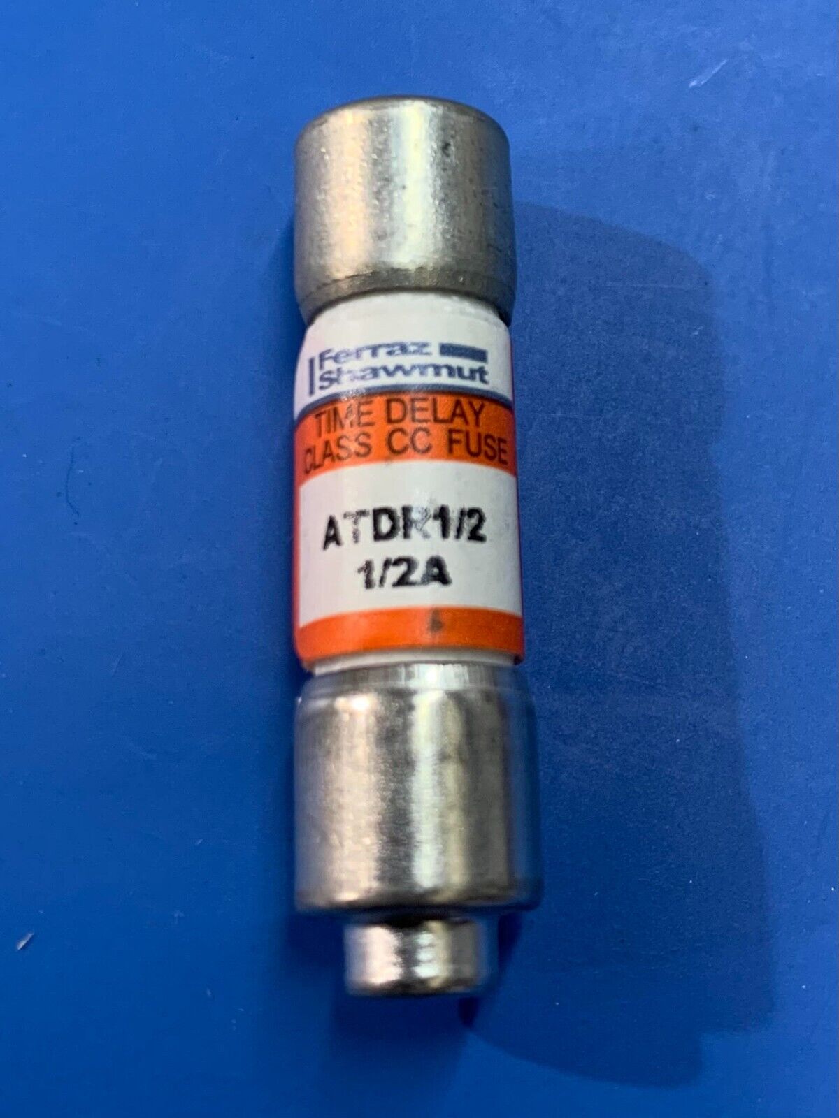 used FERRAZ SHAWMUT MERSEN ATDR1/2 600VAC TIME DELAY FUSE - FERRAZ SHAWMUT MERSEN