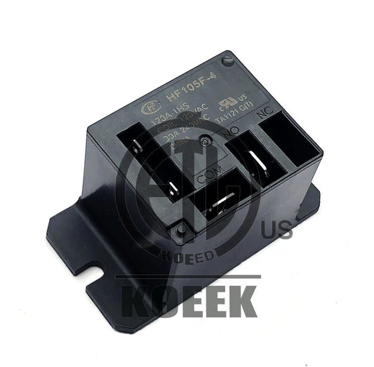 1Pc HONGFA HF105F-4-120A-1HS 120VAC Power Relay 30A 240VAC