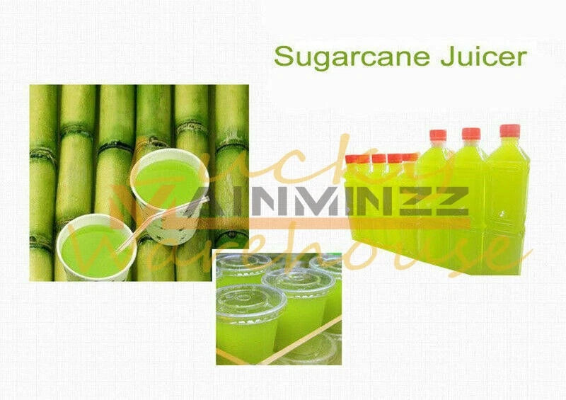 Commercial Electric Sugar Cane Juicer Sugarcane Juice Press Machine 800W 220V