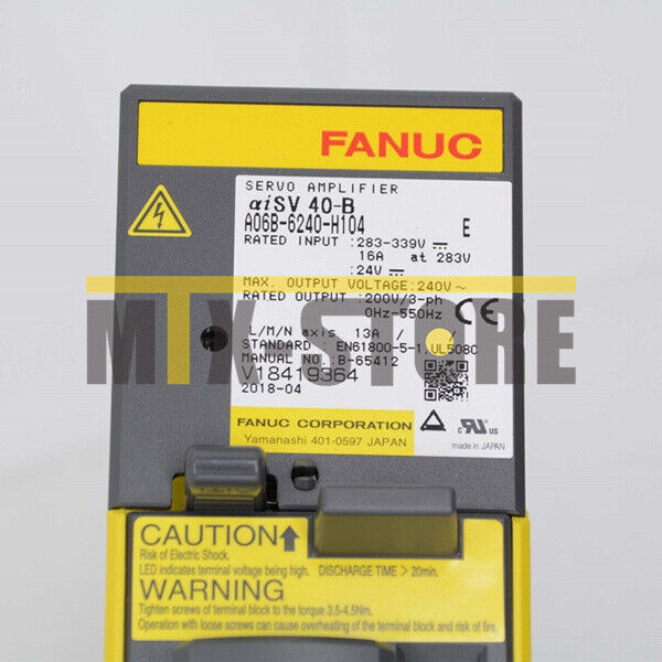 new 1pcs ones In Box Fanuc A06B-6240-H104 ones - FANUC