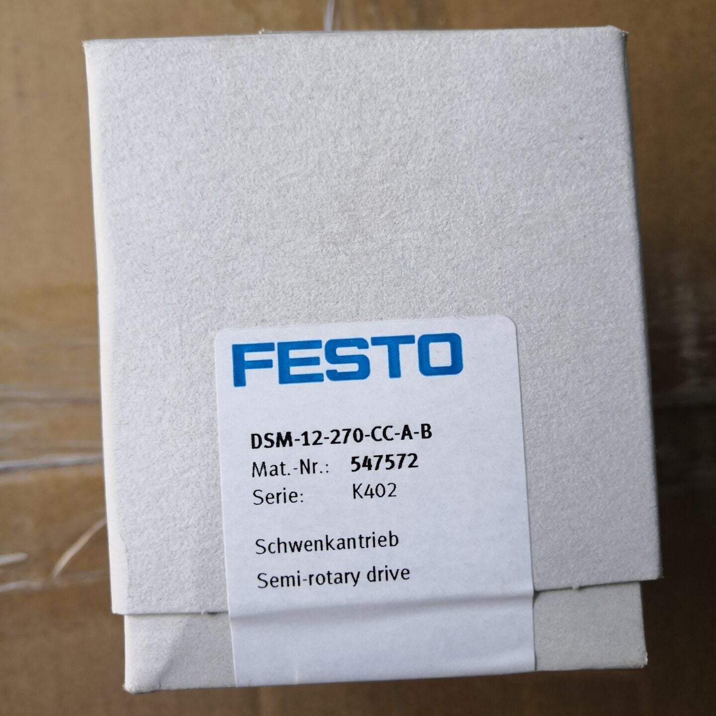Festo DSM-12-270 rotary swing cylinder - FESTO