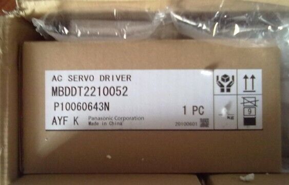 New Panasonic Servo Drive MBDDT2210052 with One Year Warranty - PANASONIC