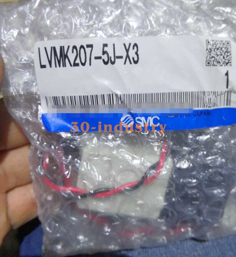 SMC 3-Way Solenoid Valve LVMK207-5J-X3 DC24V - SMC