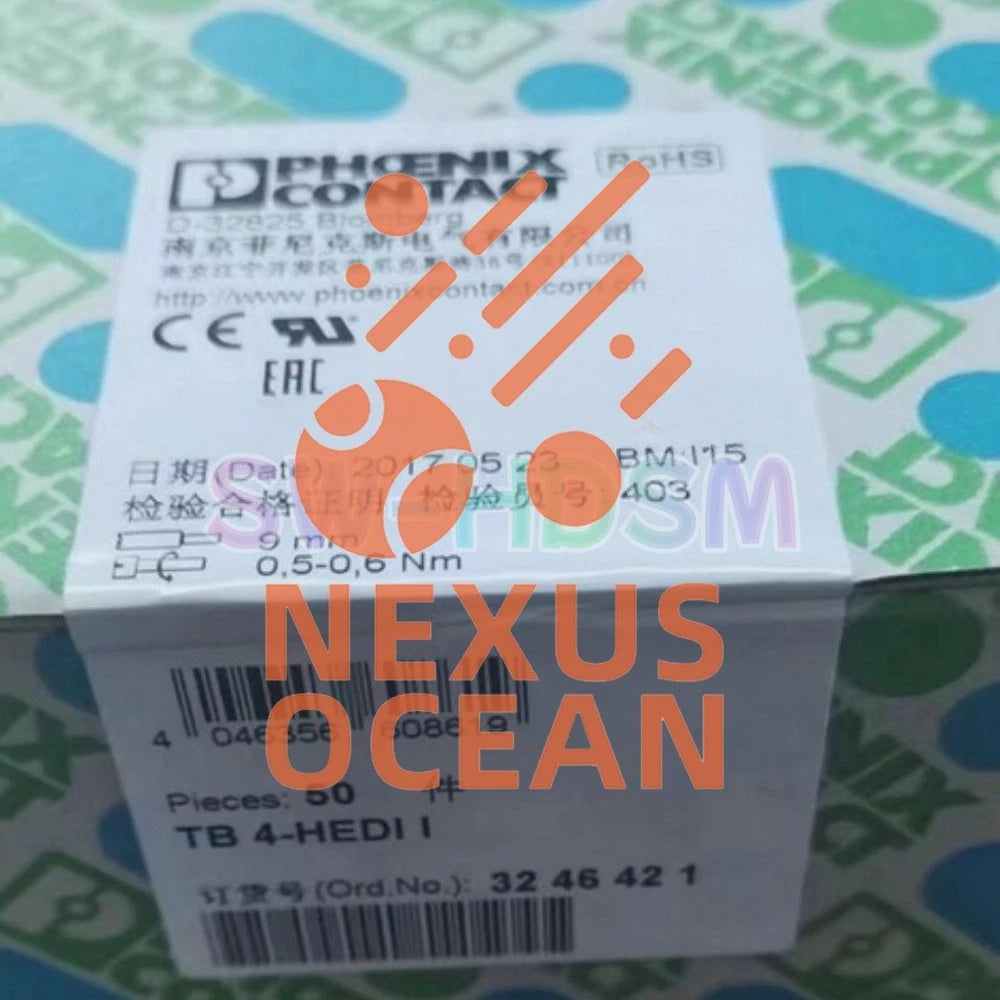 50PCS For Phoenix Contact Connecting terminal TB 4-HEDI I 3246421