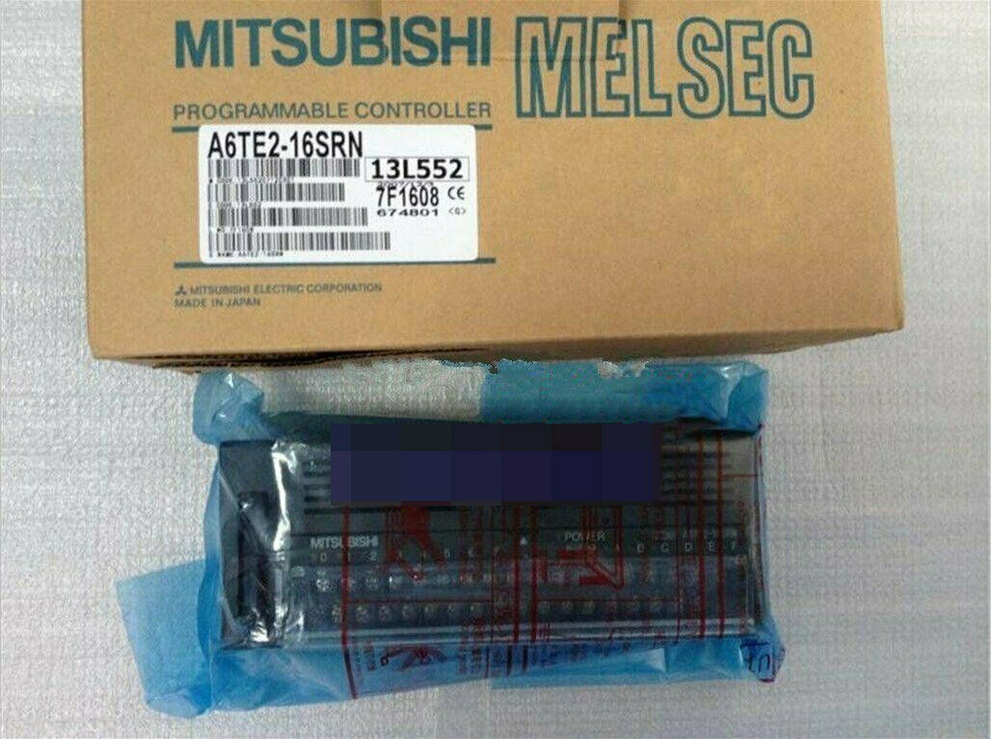 new Mitsubishi in box PLC A6TE2-16SRN A6TE216SRN One year - MITSUBISHI