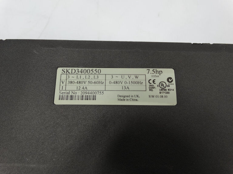 NIDEC SKD3400550 DRIVE - NIDEC CORP