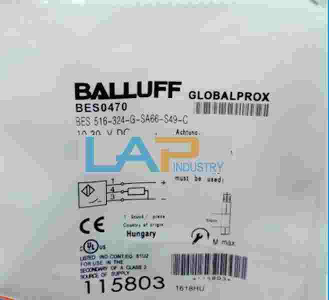 Proximity Switch BES0470 BES 516-324-G-SA66-S49-C - BALLUFF