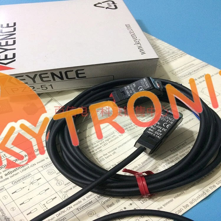 1 Pcs KEYENCE PZ2-51 (PZ2-51T+PZ2-51R) photoelectric switch sensor
