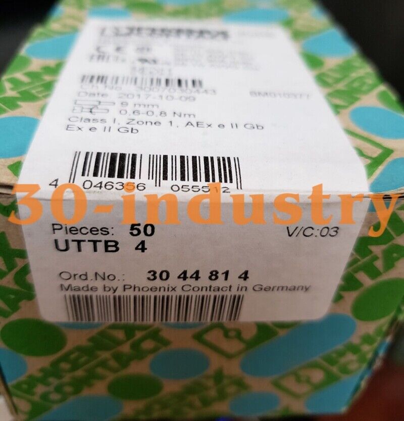 50PCS Box of Phoenix UTTB 4 Double-layer Terminal 3044814 - PHOENIX