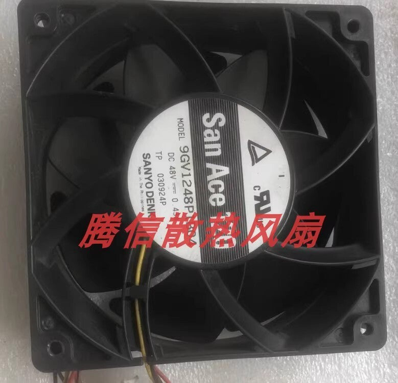 Sanyo SanAce120 9GV1248P1B04 DC48V 0.42A DC Inverter Cooling Fan