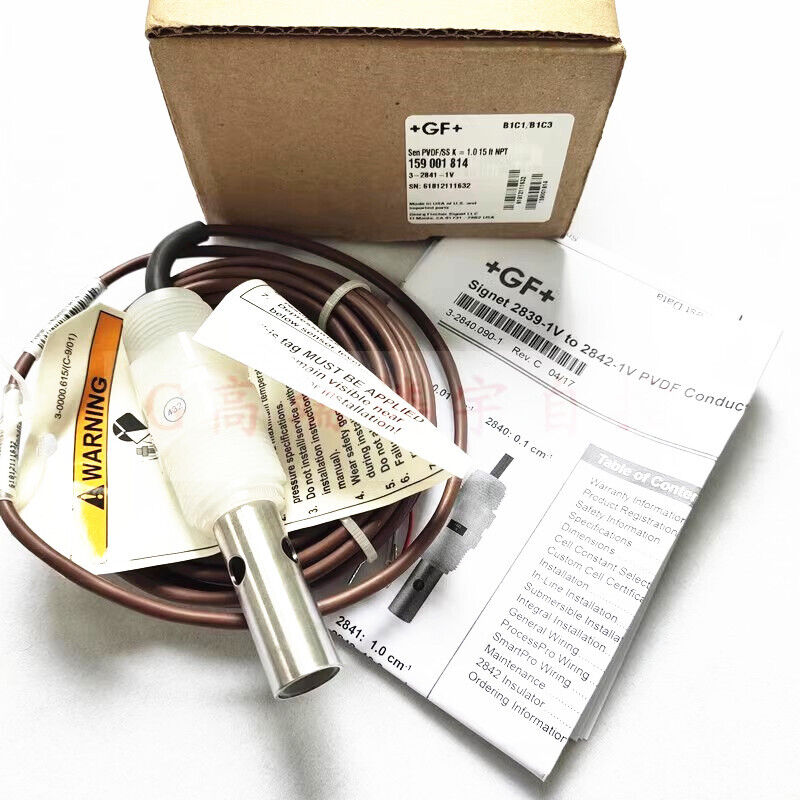 new 1pcs +GF+ Signet 3-2841-1V Conductivity Resistivity Sensor - SIGNET