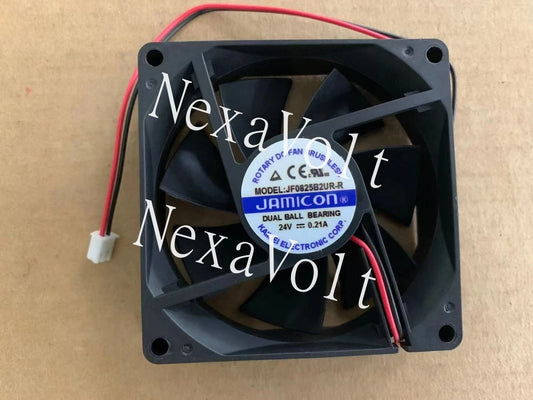 JAMICON JF0825B2UR-R 24V 0.21A 8CM double ball cooling fan 8025
