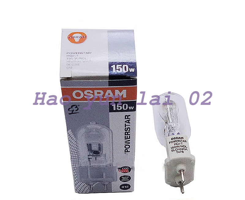 Osram HQI-T 150W/NDL POWERSTAR G12 Metal Halide Neutral White Deluxe Bulb - OSRAM