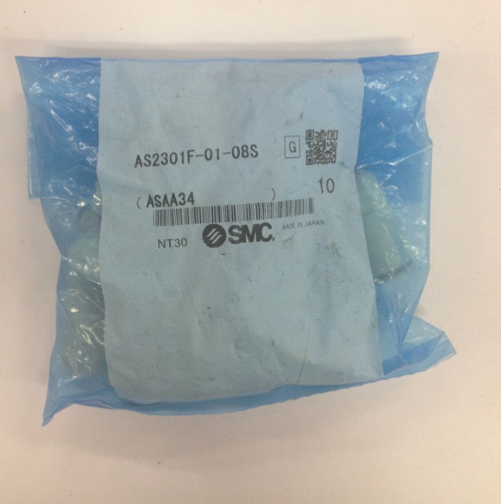 1Bag/10pcs SMC AS2301F-01-08S Valve Free Shipping