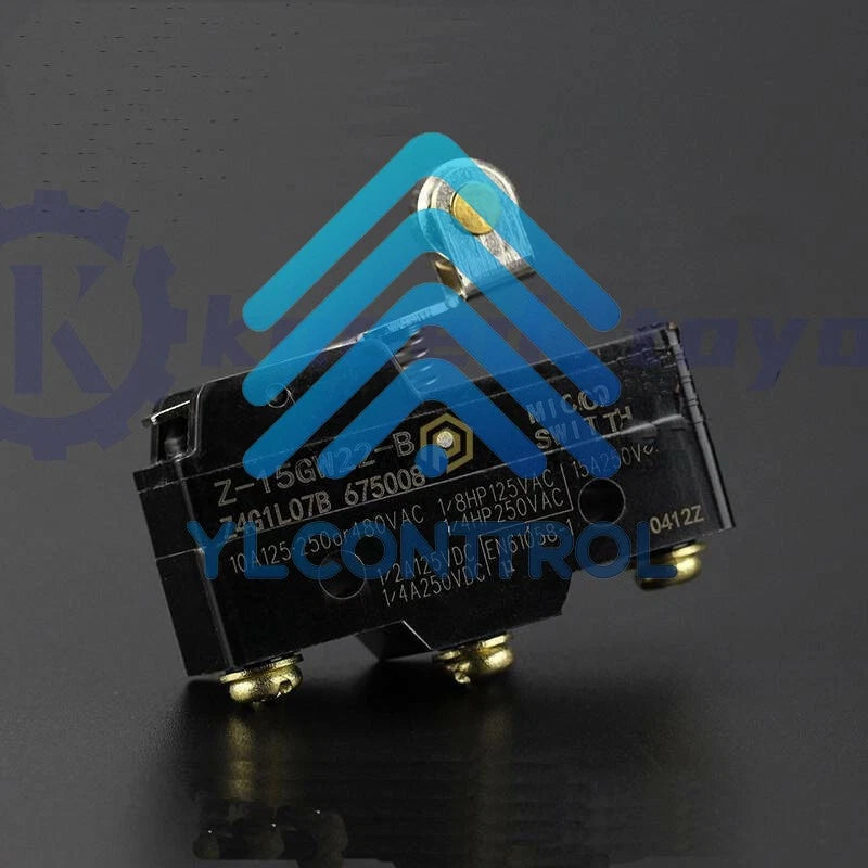 1PCS OMRON Z-15GW22-B (Z15GW22B) Roller Lever SPDT Micro Limit Switch