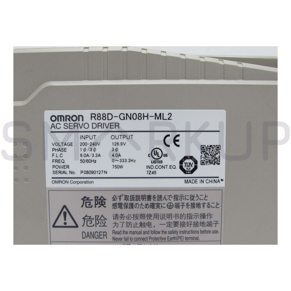 new OMRON R88D-GN08H-ML2 Servo Drive
