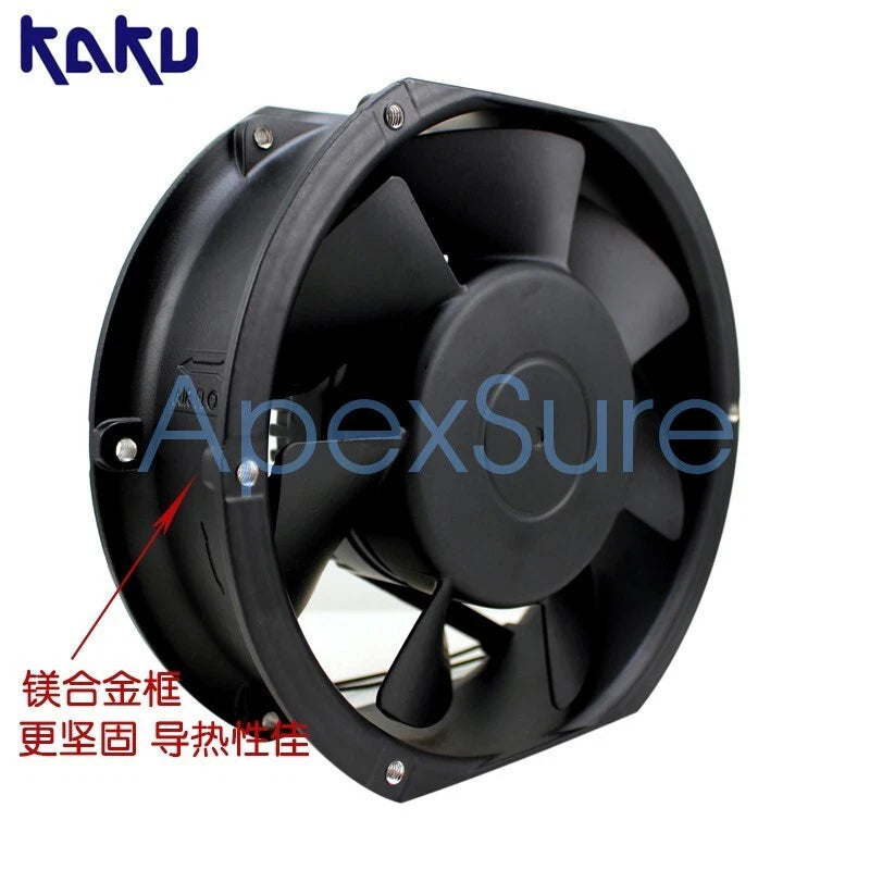 KAKU KA1725XA2 220V 0.28A/0.24A metal heat-resistant cooling fan