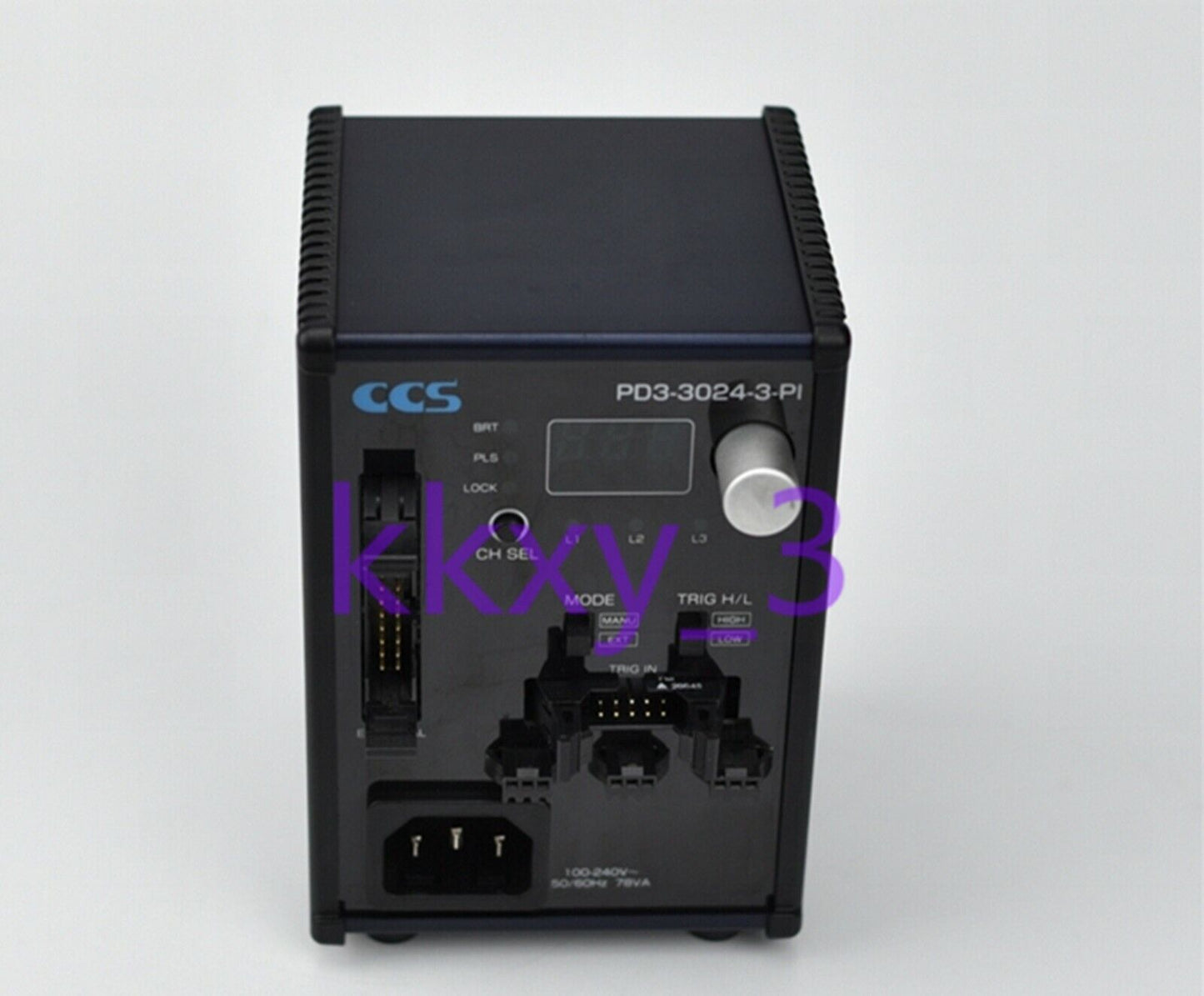Used 1 PCS CCS PD3-3024-3-PI Digital Light Source Controller DC24V 3 Channels Tested - CCS