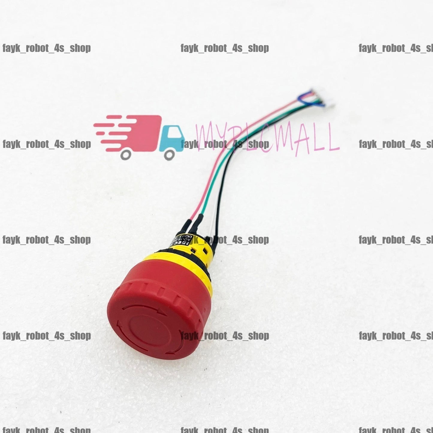 F ABB robot DSQC3120 IRC5 teach pendant E-Stop button switch assembly parts
