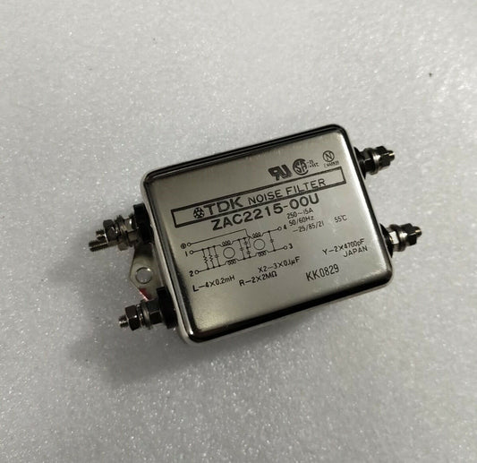 new 1pcs TDK ZAC2215-00U Noise Filter 250V 15A Power Filter - TDK