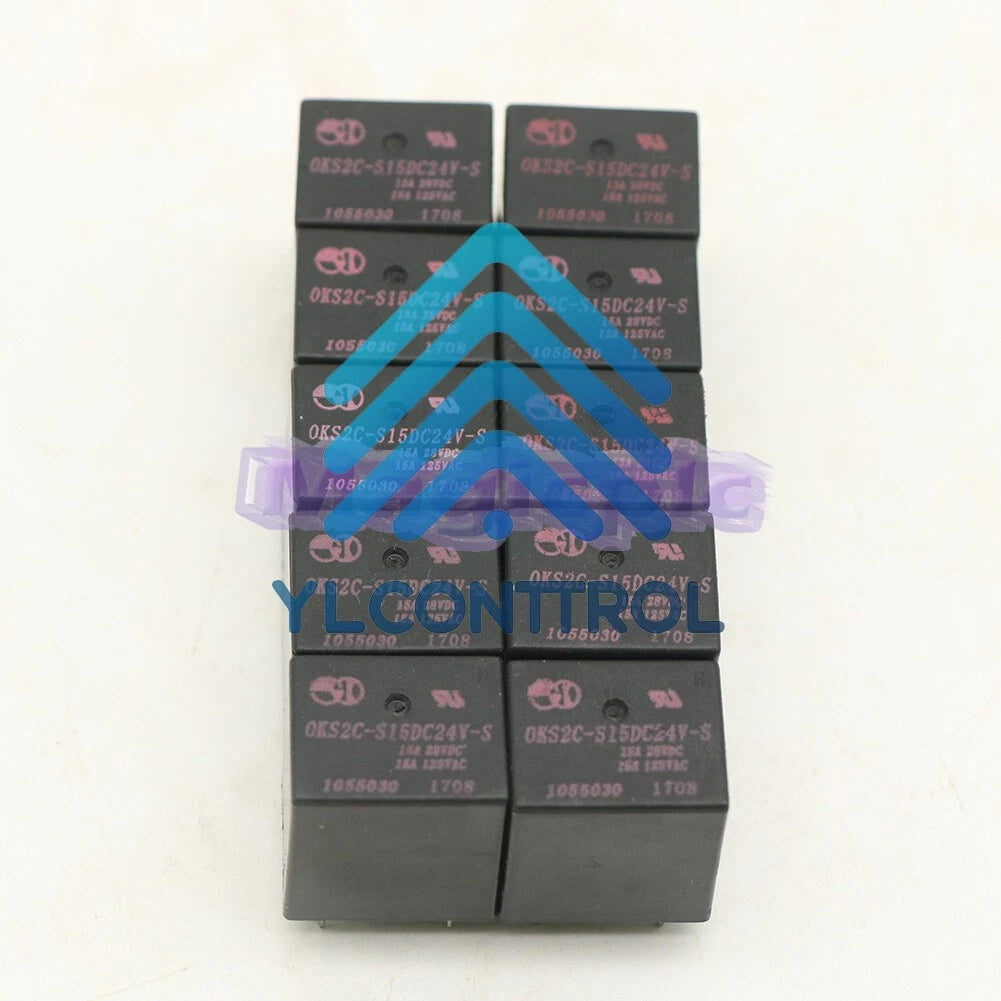 10PCS OKS2C-S15DC24V-S Power Relay 24VDC 5Pins 15A 125VAC /RS