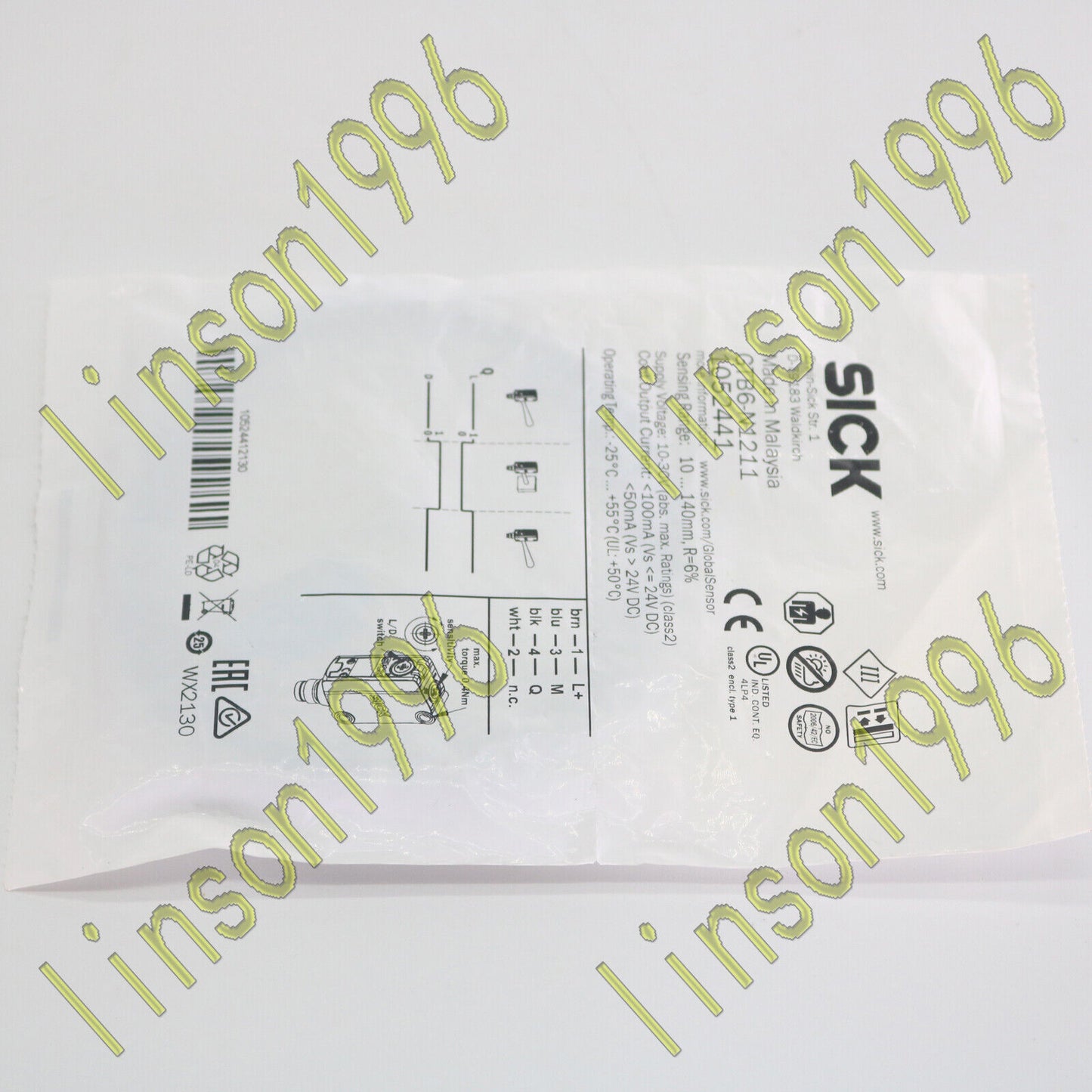 SICK Photoelectric Switch GTB6-N1211, Available in Stock - SICK