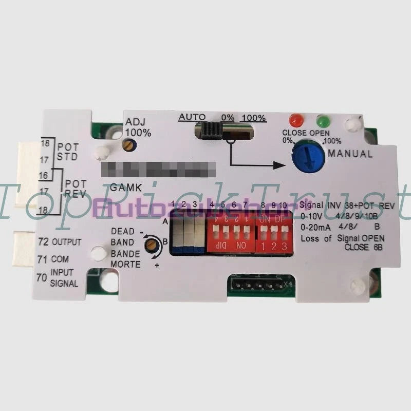 GAMK electric actuator positioning plate