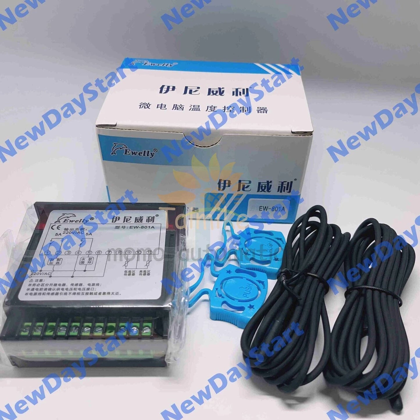 1PCS EW-801AH 220V Digital Solar water heater temperature controller