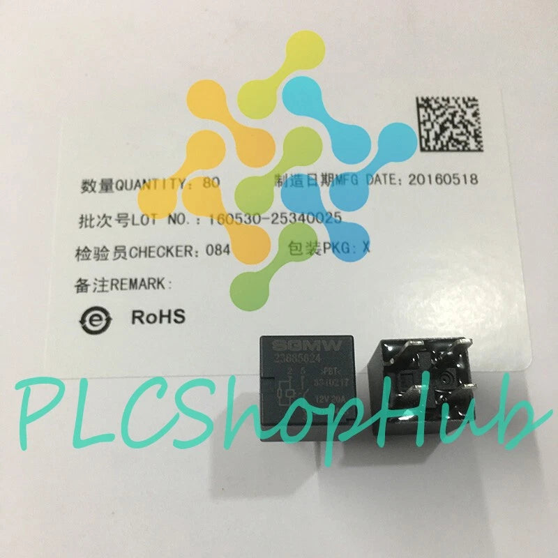 5PCS HONGFA HFV11-12-H-R 23885624 Power Relay 12VDC 4Pins 20A