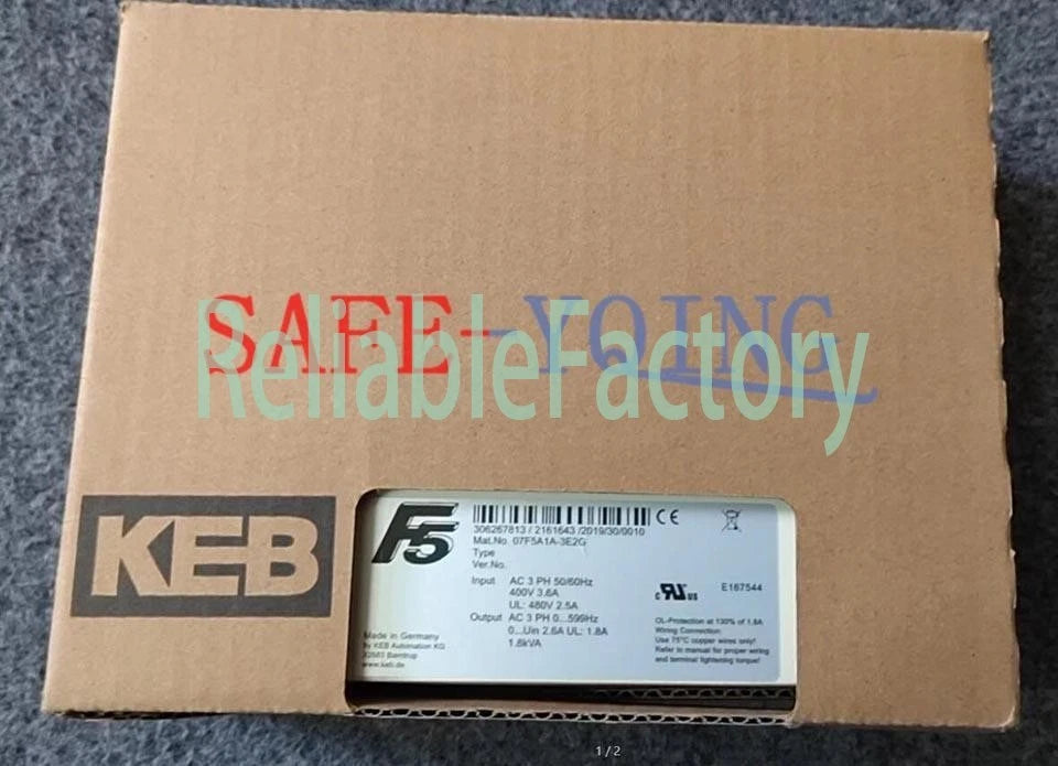 1PC KEB FREQUENCY CONVERTER 07F5A1A-3E2G