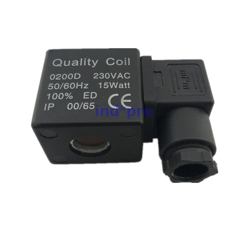 new 1PCS Quality Coil 0200D 230VAC 15W Air Compressor Drain Valve Coil