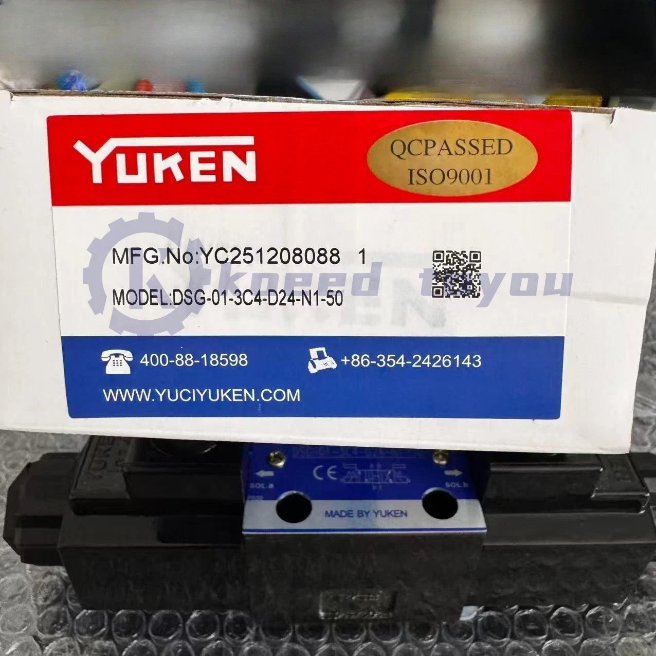 1Pcs For Yuken DSG-01-3C4-D24-N1-50 Solenoid Valve~