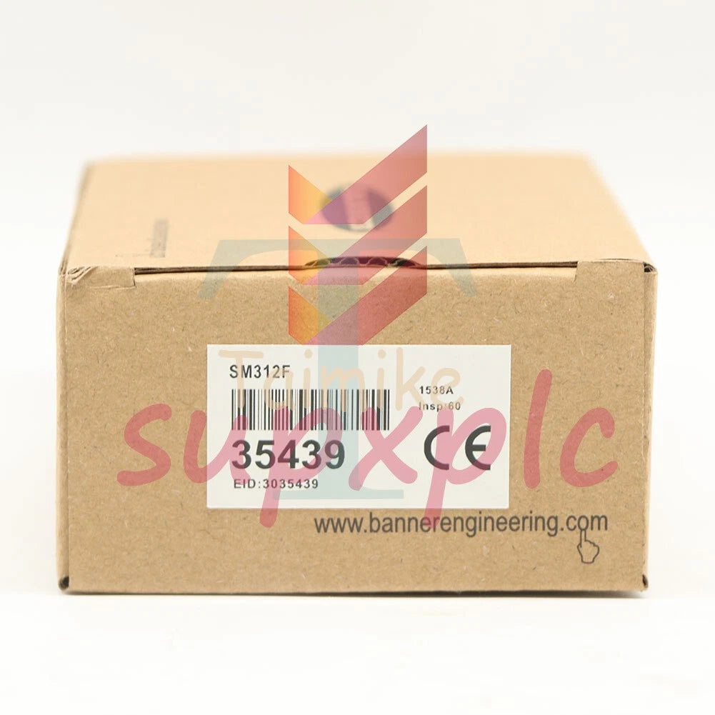 Banner Engineering SM312F Mini Beam Fiber Optic Amplifier Sensor 1PC