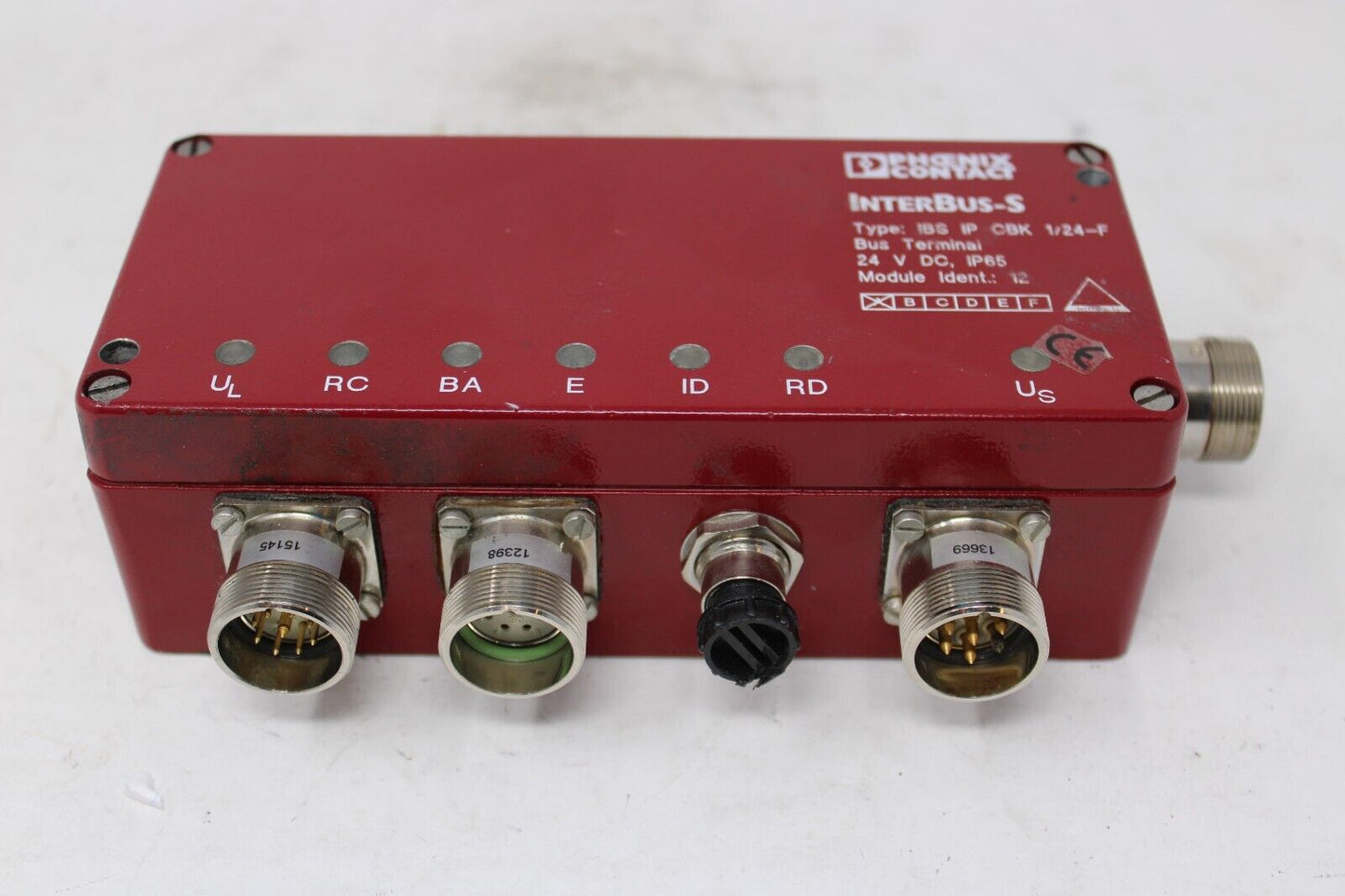used Phoenix Contact IBS IP CBK 1/24-F Terminal Module - PHOENIX CONTACT