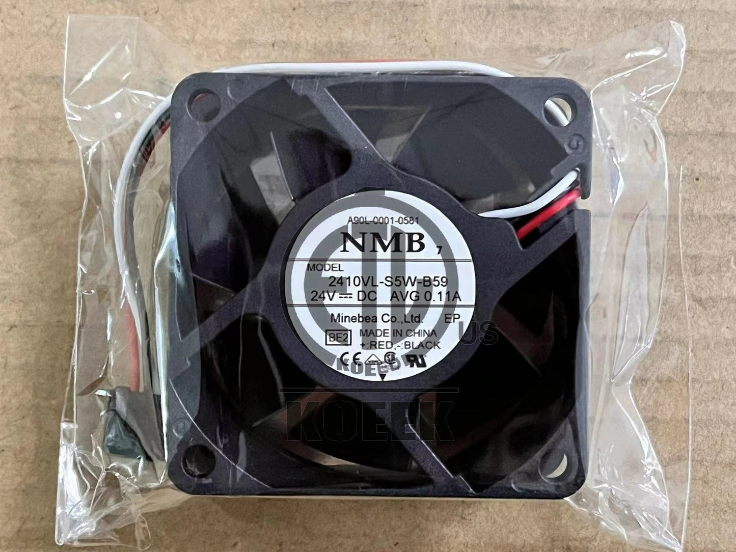 For NMB 2410VL-S5W-B59 24V AVG0.11A 6cm Amplifier Cooling fan