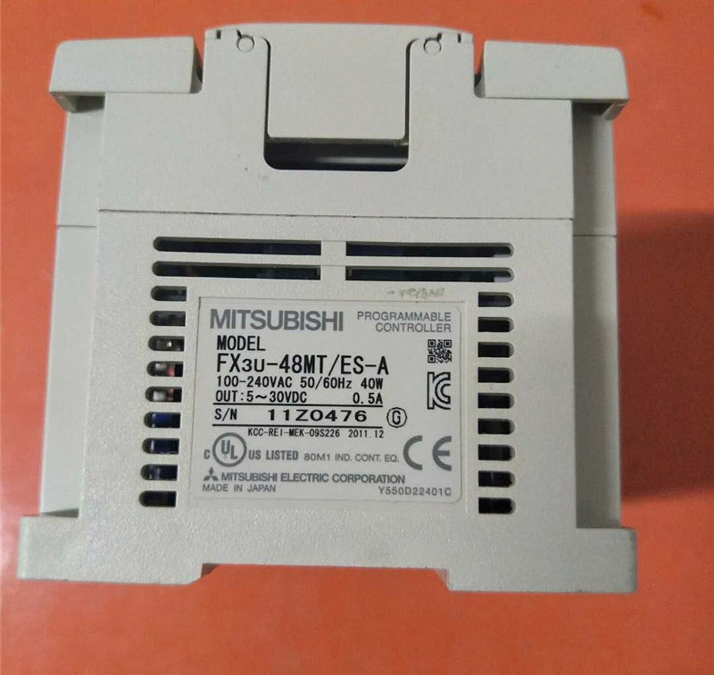 Used Mitsubishi FX3U-48MT/ES-A PLC MODULE: Tested and in Excellent Condition - MITSUBISHI