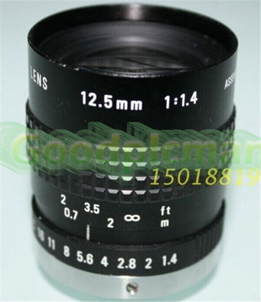 1Pcs Cosmicar Pentax 12.5MM 1:1.4 tx