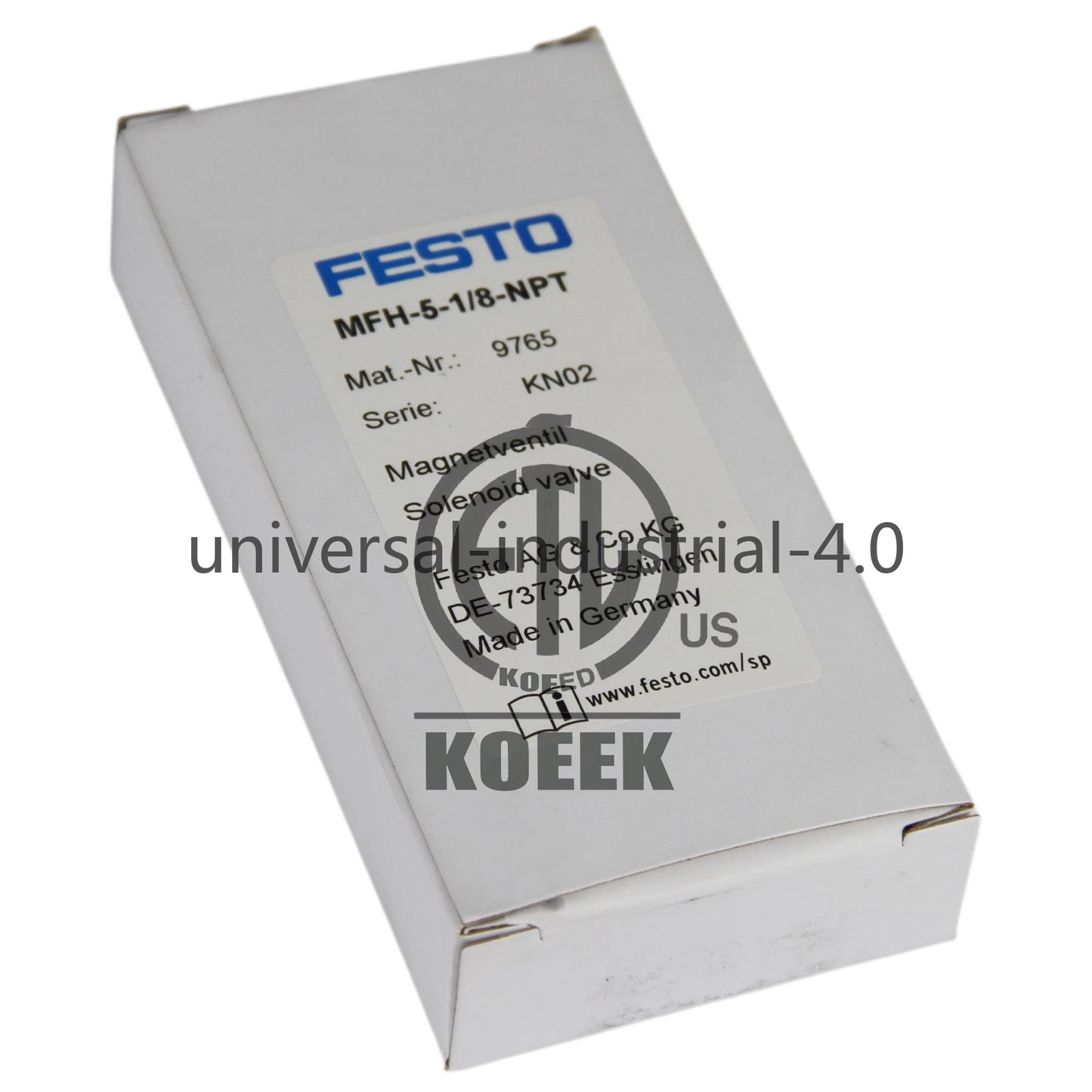 FESTO MFH-5-1/8-NPT Solenoid Valve #ko