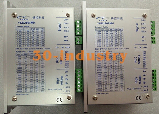 YAKO 2-Phase Stepper Motor Driver YKD2608MH Replacement - YAKO