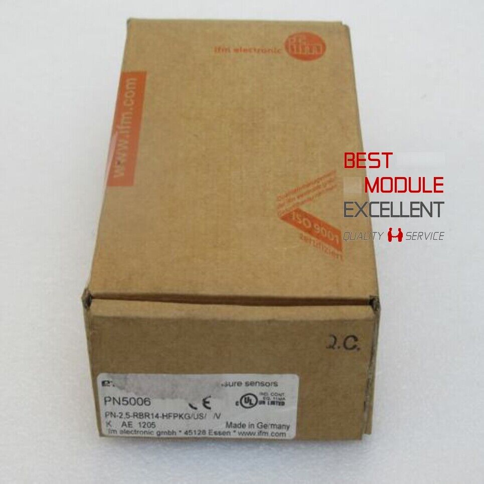 IFM PN5006 Quality Assurance - IFM
