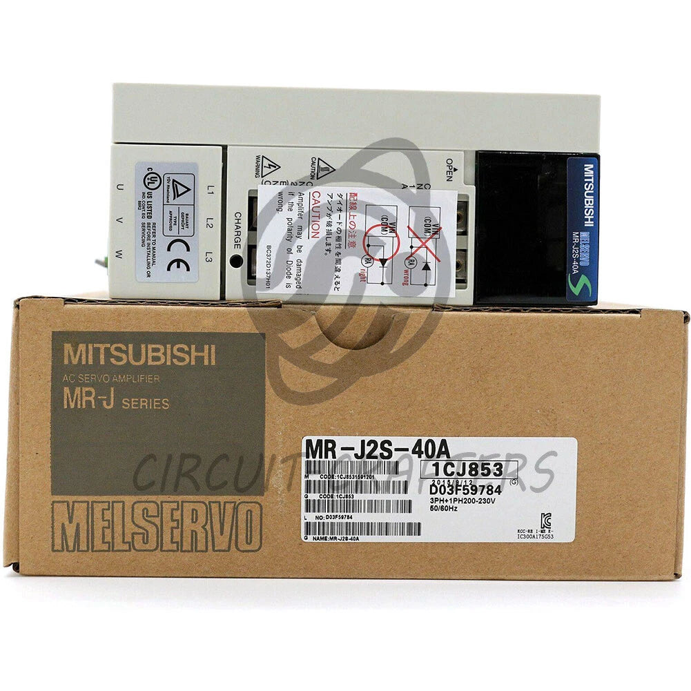 1PCS MITSUBISHI MR-J2S-40A AC Servo Amplifier Drive
