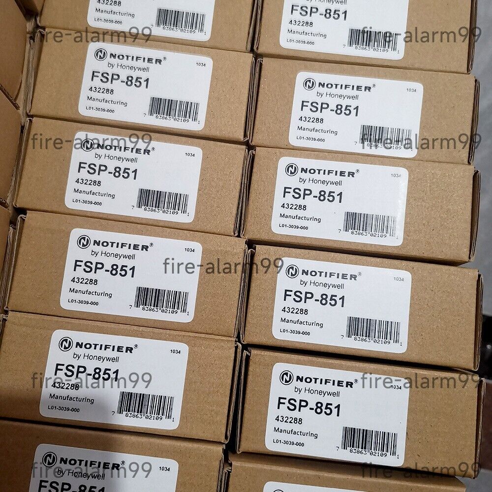 Notifier FSP-851 Smoke Detector & Fire Alarm System - New in Box - KOEED