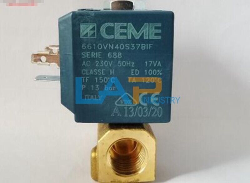 1PCS NEW FOR CEME 6610VN40S37BIF The electromagnetic valve AC230V 50Hz - CEME