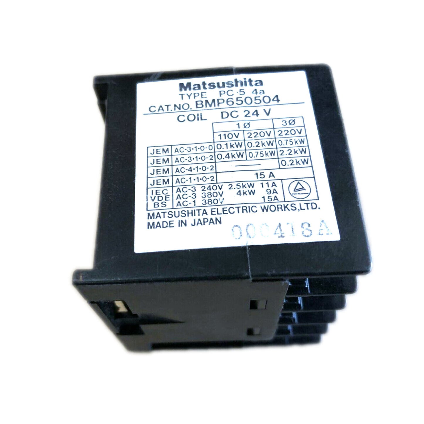 Matsushita Contact PC-5 DC24V - MATSUSHITA
