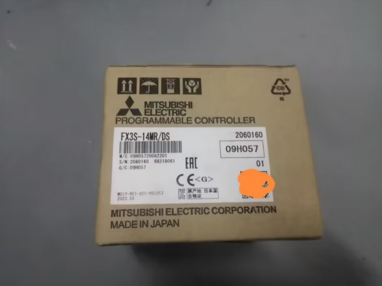 1PC Mitsubishi PLC FX3S-14MR/DS In Box Free Shipping