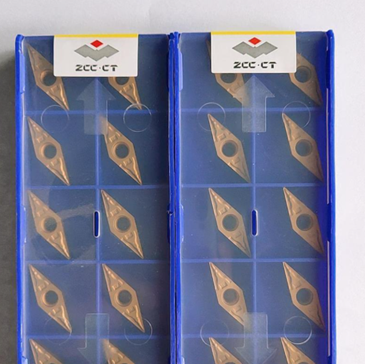 10-Piece Carbide Inserts VBMT160408-HMP KORLOY VBMT332-HMP Machining Tools - KORLOY