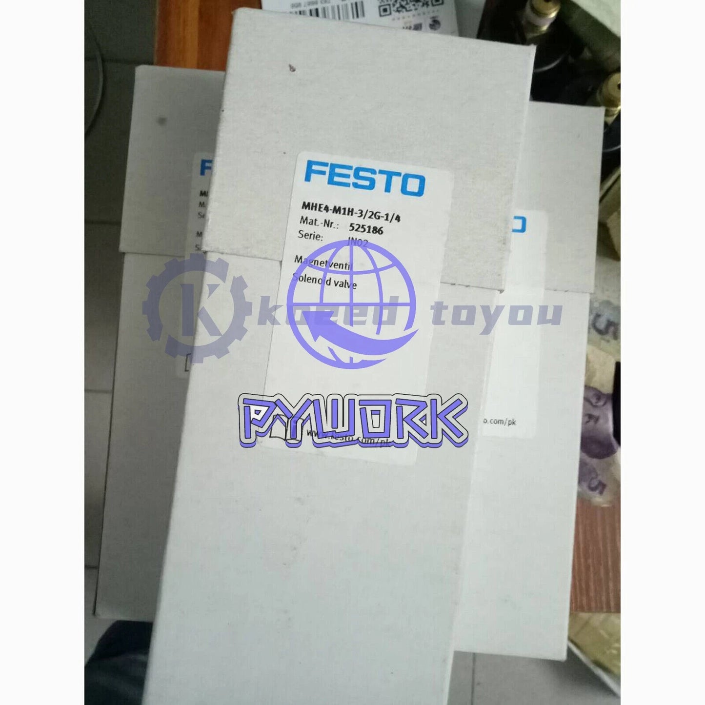 1Pcs Festo MHE4-M1H-3/2G-1/4 525186 Solenoid Valve