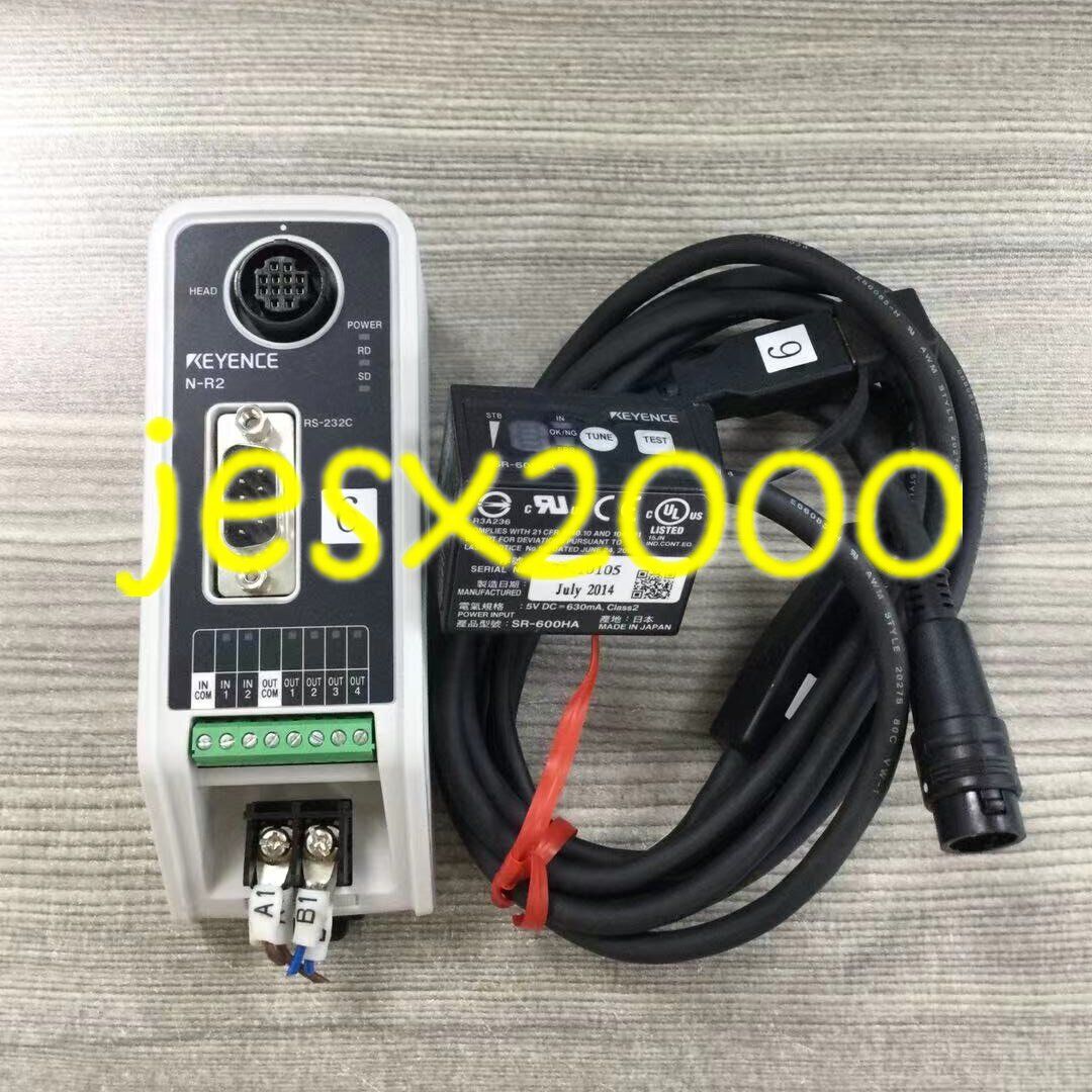 Used 1PC KEYENCE N-R2 SR-600HA: Industrial PLC Controller - KEYENCE