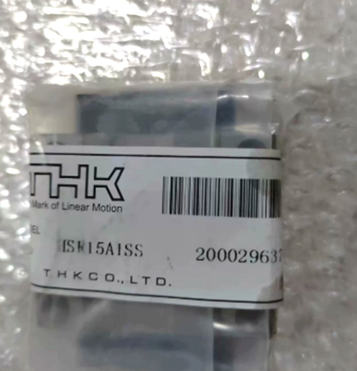 THK HSR15A1SS Linear Guide Slider - High Precision Ball Bearing Guide Rail for Precision Motion Systems - THK