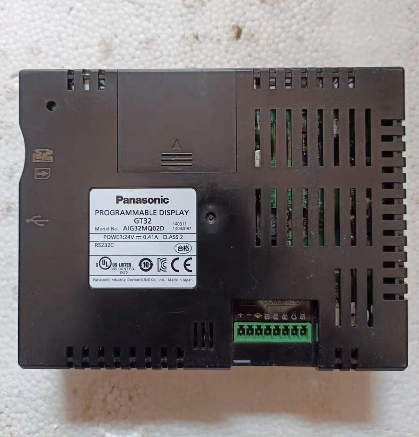 used 1 PCS Panasonic GT32 AIG32TQ02D touch screen in good condition# - PANASONIC